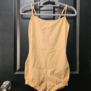 Weissman NWOT adult extra small brown/tan base costume jazz tap solo acro